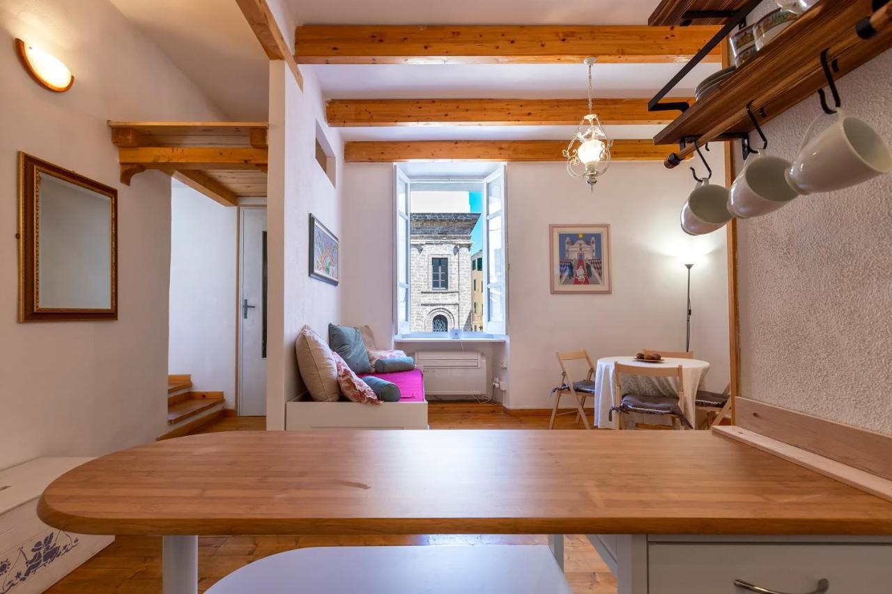 Apartmán La Finestra Sul Teatro Alghero Exteriér fotografie